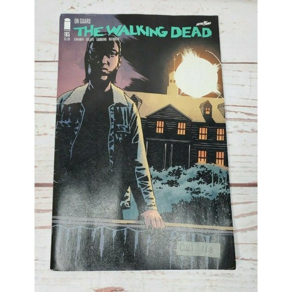 The Walking Dead 185 On Guard Image Comic Book - Picture 1 of 8